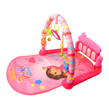2in1 Baby Kick and Play Piano Gym Mat & Fitness Rack (1 Set)