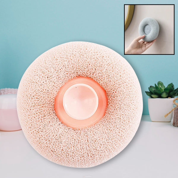 Flower Bath Sponge - Super Soft Body Exfoliator with Suction Cup for Shower & Massage